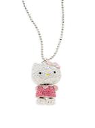 Hello Kitty Swarovski Crystal Pendant Necklace