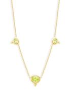 Temple St. Clair 18k Yellow Gold & Peridot Pendant Necklace