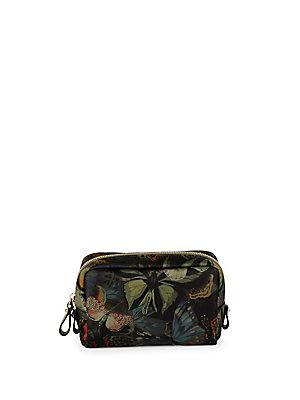 Valentino Butterfly Printed Zipped Pouch