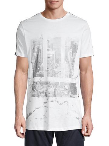 Projek Raw Blank N' Blanc Cotton Graphic T-shirt