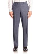 Saks Fifth Avenue Collection Heathered Wool Trousers