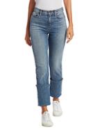 Hudson Jeans Holly High-rise Straight High-cuff Jeans