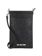Love Moschino Embossed Crossbody Pouch