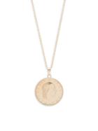 Sphera Milano Made In Italy 200 Lire 14k Yellow Gold Pendant Necklace
