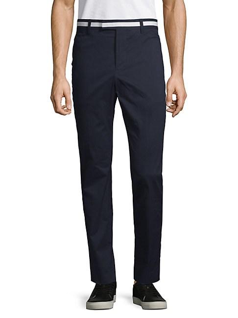 G/fore Striped-waist Skinny Trousers
