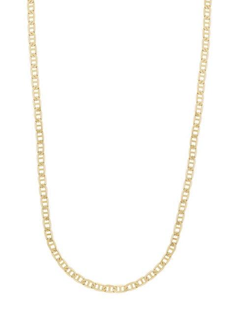 Saks Fifth Avenue 14k Yellow Gold Mariner Chain Necklace