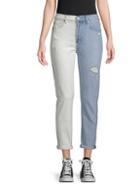 7 For All Mankind Josefina Two-tone Jeans