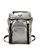 Prada Metallic Backpack