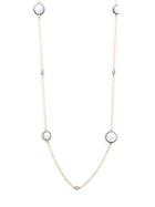Freida Rothman Classic White Pearl & Studded Sterling Silver Station Necklace