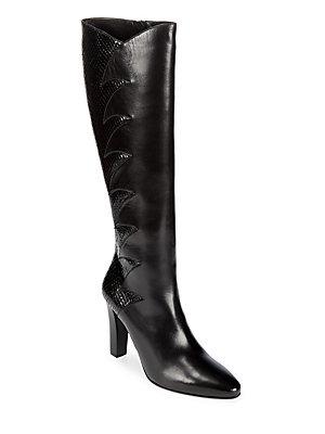 Saint Laurent Leather Knee-high Boots