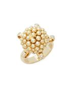 Temple St. Clair Diamond And 18k Yellow Gold Statement Ring