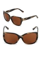 Tory Burch 55mm Square Sunglasses