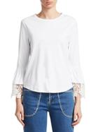 Chlo Lace Bell Sleeve Top