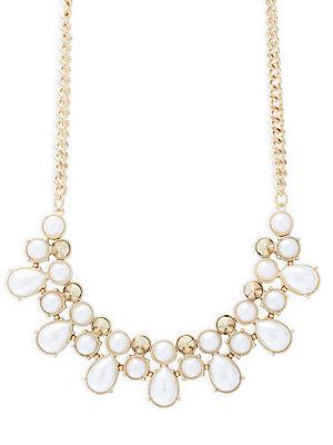 Jules Smith Faux Pearl Statement Necklace