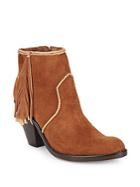 Schutz Diandra Suede Ankle Booties