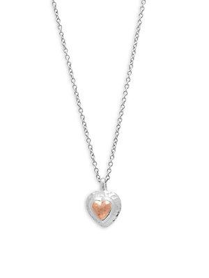 Gurhan Romance Sterling Silver Heart Pendant Necklace