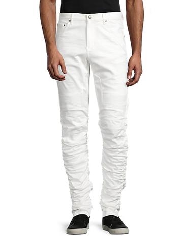 Standard Issue Nyc Ruched Skinny Jeans