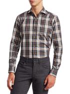 Saks Fifth Avenue Collection Plaid Shirt