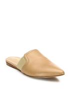 Vince Nadette Leather Point Toe Flat Mules