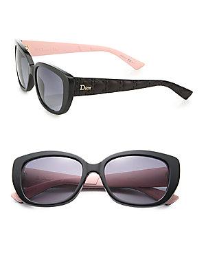 Dior Lady Ii 55mm Square Sunglasses