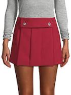 Versus Versace Pleated Mini Skirt