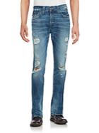 True Religion Rocco Distressed Skinny-fit Jeans