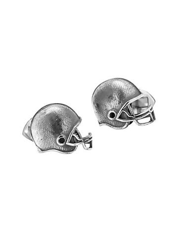 Cufflinks, Inc. Ox & Bull Trading Co. Sterling Silver Football Helmet Cuff Links