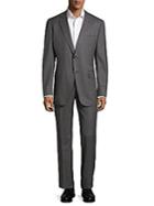 Isaia Gregory Two-button Notch Suit
