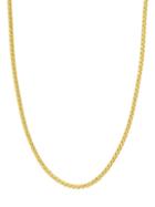 Saks Fifth Avenue 10k Yellow Gold Fancy Spiga Chain Necklace/4.5mm