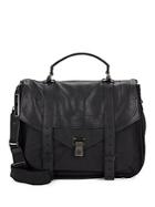 Proenza Schouler Ps1 Extra-large Canvas & Leather Satchel