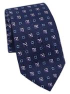 Saks Fifth Avenue Collection Multi Squares Woven Silk Tie