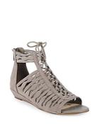 Sam Edelman Daleece Strappy Suede Flat Sandals