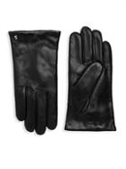 Roberto Cavalli Wool Lined Leather Gloves