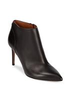 Valentino Point Toe Leather Bootie