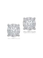 Diana M Jewels 14k White Gold & 0.50 Tcw Diamond Stud Earrings