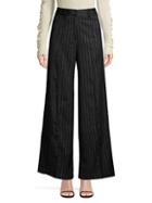 Milly Hayden Stripe Stretch-wool Trousers