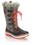 Sorel Tofino Quilted Faux Fur-trimmed Lace-up Boots