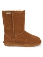Bearpaw Emma Shearling Lined Suede Short Boots
