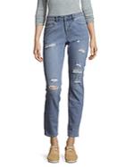 Vince Camuto Ripped Skinny Denim Jeans