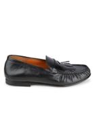 Bally Kilted Leather Loafers