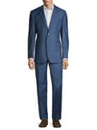 Saks Fifth Avenue Made In Italy Textured Wool & Silk Suit