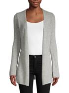 Minnie Rose Open-front Cashmere Duster Cardigan
