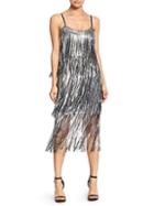 Dress The Population Roxy Sequin Fringe Dress