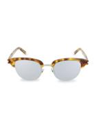 Saint Laurent 49mm Clubmaster Sunglasses