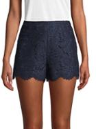 Valentino Lace Cotton-blend Shorts