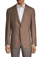 Canali Standard-fit Herringbone Wool Sportcoat