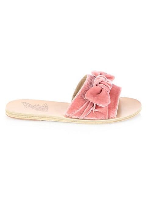 Ancient Greek Sandals Taygette Bow Leather Sandals
