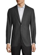 Saks Fifth Avenue Made In Italy Textured Sport Jacket