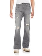 7 For All Mankind Distressed Boot Cut Jeans