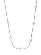 Effy 14k Yellow Gold 6mm Freshwater Pearl Station Necklace